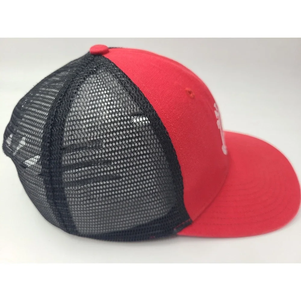 Patagonia Conquerors of the Useless Mesh Trucker‎ Snapback Hat Cap Men Red Black